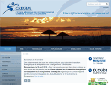 Tablet Screenshot of cregim.org